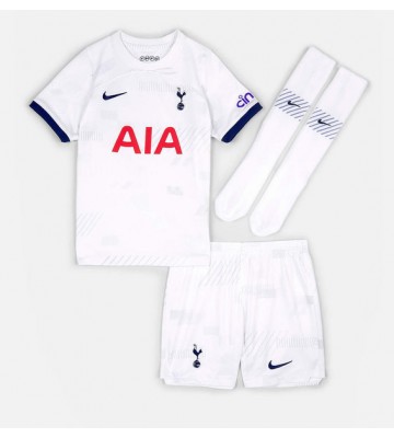 Tottenham Hotspur babykläder Hemmatröja barn 2023-24 Korta ärmar (+ Korta byxor)